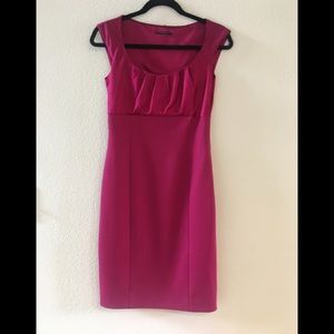 ELIE TAHARI CAP SLEEVE SHEATH DRESS, SIZE 4